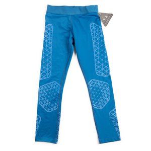 NEW TRACY ANDERSON blue athletic crop leggings size XS